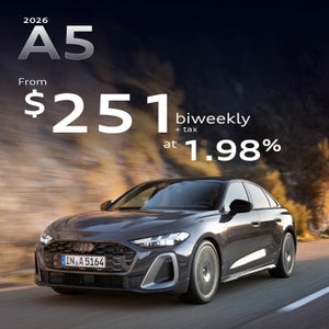 Audi A5 from $251 biweekly